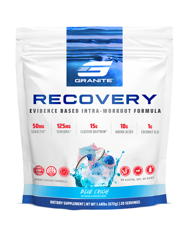 Intra-workout Powder By Granite Supplements | 20 Servings Of Recovery Blue...